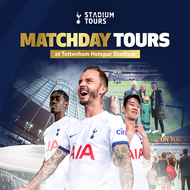 Tottenham Hotspur FC Stadium Tour and Museum Tickets 2FOR1 Offers